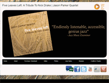Tablet Screenshot of fiveleavesleft.jasonparkerquartet.com